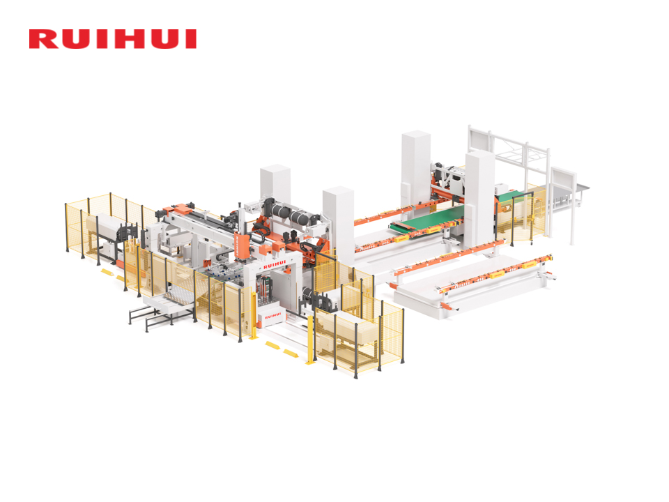 Ruihui Automatic Sheet Stamping & Stacking Production Line